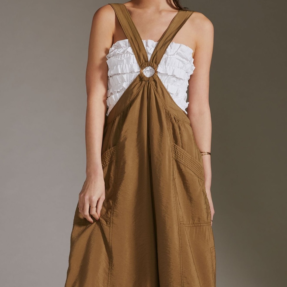 Pilcro Green and Tan Garment